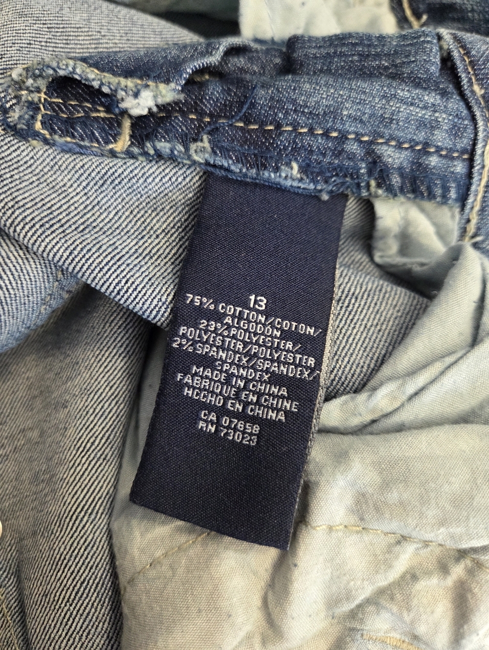 Vintage Y2K Streetwear Society Flared Jeans - Size 13 - Picture 8 of 10